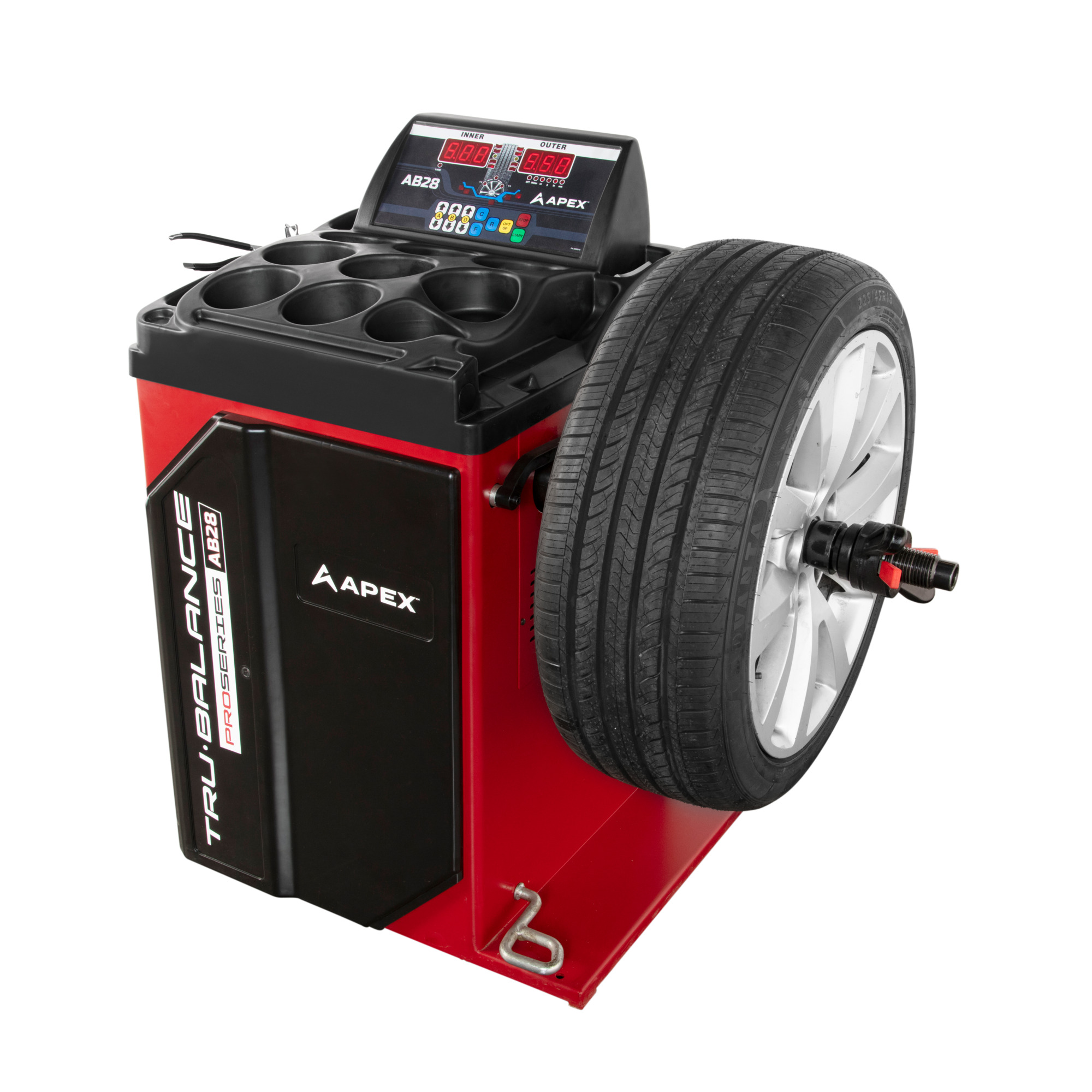 Digital Wheel Balancer / Passenger, Light Truck, and Performance Wheels / 110V or 220V